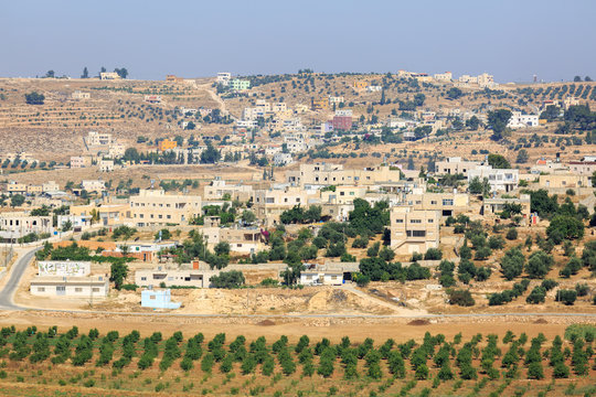 View on Palestinian village