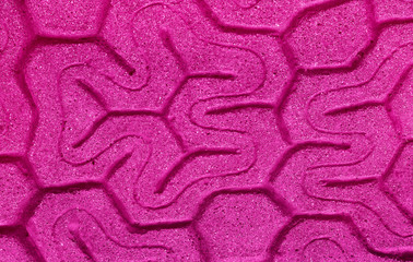 Colorful of concrete block pavement.