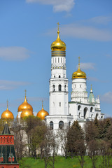 Fototapeta na wymiar Ivan the Great Bell Tower (1508), Kremlin, Moscow, Russia