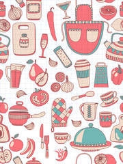 Cooking Doodle style elements