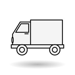 Fototapeta premium Delivery icon design, vector illustration