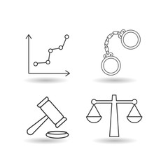 law and justice icon design, vector illustration