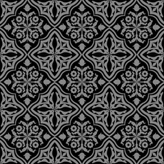 Elegant dark antique background image of 
flower leaf vine cross