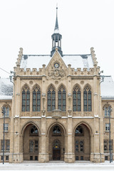 Fototapeta na wymiar City Hall Erfurt, Germany