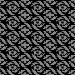 Elegant dark antique background image of 
floer spiral geometry