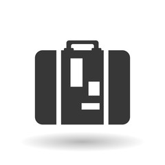 luggage icon design, vector illustration