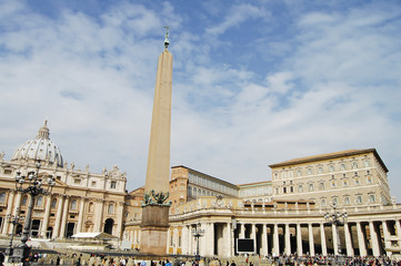 Fototapeta na wymiar Saint Peter's Square - Vatican City