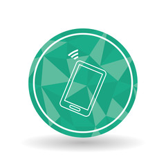 smartphone icon design, vector illustration