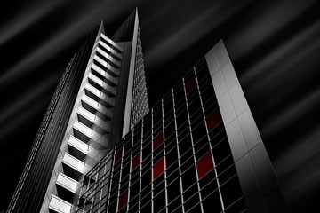 Hochhaus abstrakt  © MATTHIAS  BUEHNER