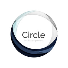 Vector swirl icon or background