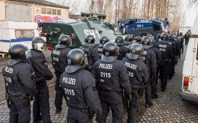 Spezialeinsatzkräfte der Polizei