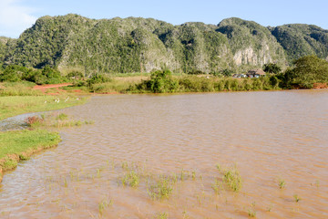The valley of Vinales on Cuba