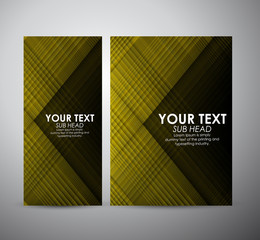 Abstract yellow line pattern. Graphic resources design template. Vector illustration