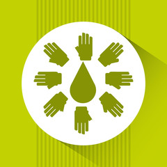 save the water design 