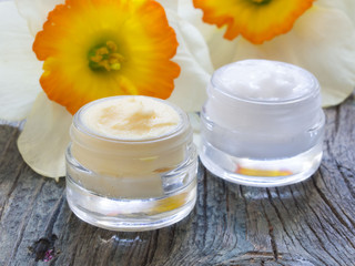 natural cosmetics, fresh as spring flowers