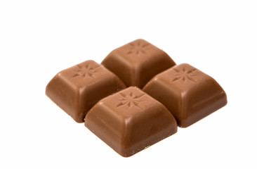 chocolate with strawberry filling