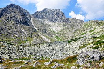 mountains in summer, High Tatras,Slovakia, Europe