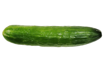 Cucumber isolated on white background
