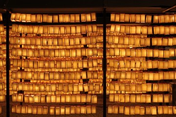 みたままつりの灯篭