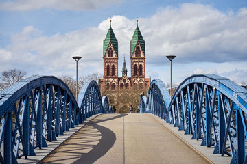 Herz-Jesu-Kirche in Freiburg - obrazy, fototapety, plakaty