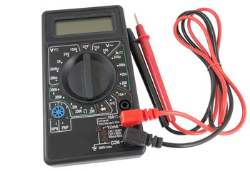 Black color digital multimeter