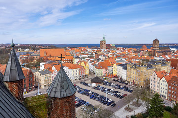 Obraz premium Stralsund an der Ostsee
