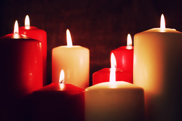 macro candle light set
