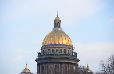 Obraz premium Saint Isaac's Cathedral in St.Petersburg.
