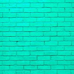 blue brick wall texture