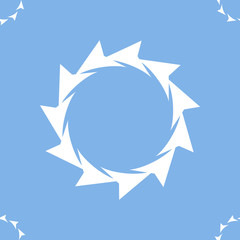 pattern with abstract geometric figure