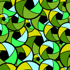 pattern with lens