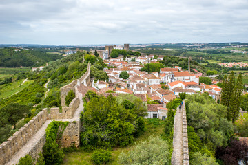 Fototapeta na wymiar Obidos - Beautiful and Historical City in Portugal