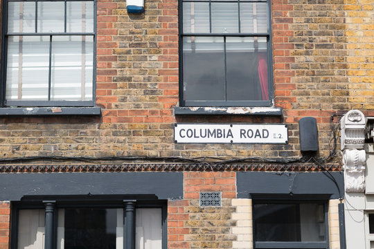 Columbia Road Flower Market In London