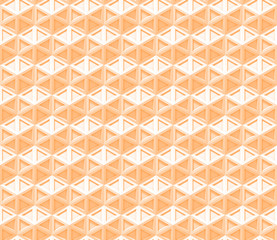 seamless abstract 3d background made of hexagon structures in white and orange