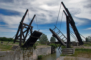 Fototapeta premium drawbridge