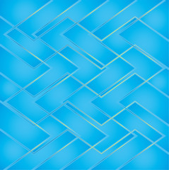 blue background with golden lines