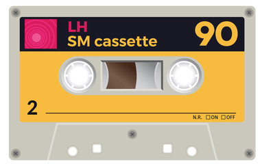 Vintage cassette tape