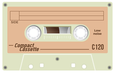 Vintage cassette tape