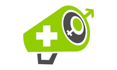 Fototapeta premium Megaphone Sex Health