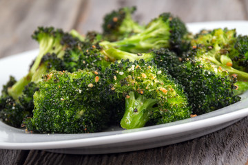 garlic parmesan broccoli side