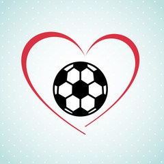 Obraz premium sport concept icon design 