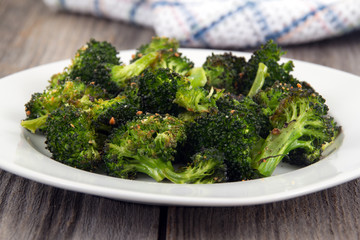 garlic parmesan broccoli side