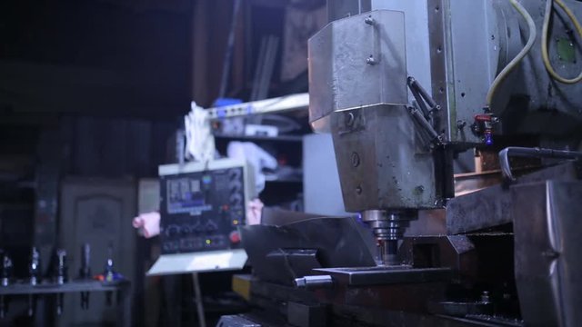 Industrial Drilling Machine With Water Cooling, time lapse