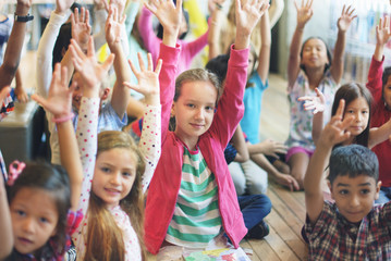 Child Companionship Diversity Ethnicity Unity Concept