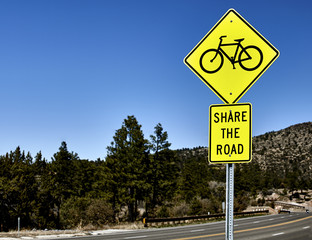 Bicycle Road Sign