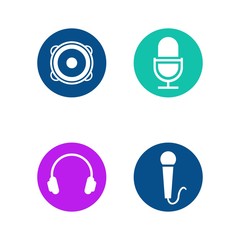 Music logo icon Vector