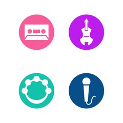 Music logo icon Vector