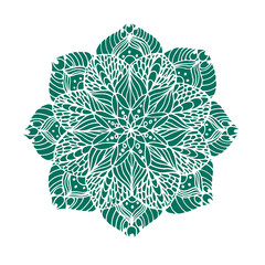 Flower mandala background