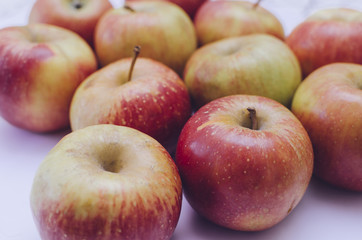 Apples On Table