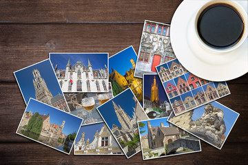 Fototapeta na wymiar Travel to Bruges concept (Belgium)